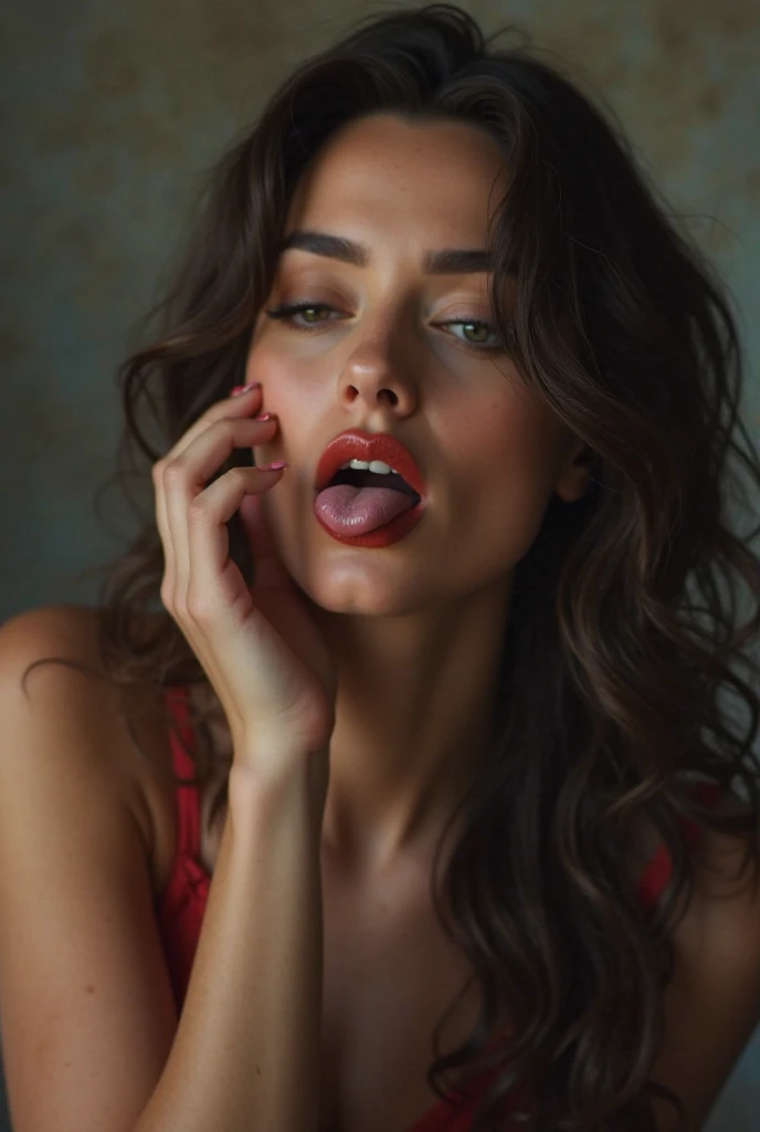Girl sucking