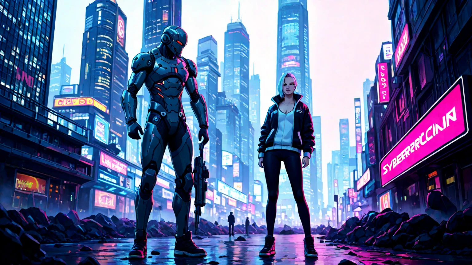 Cyberpunk cyborgs