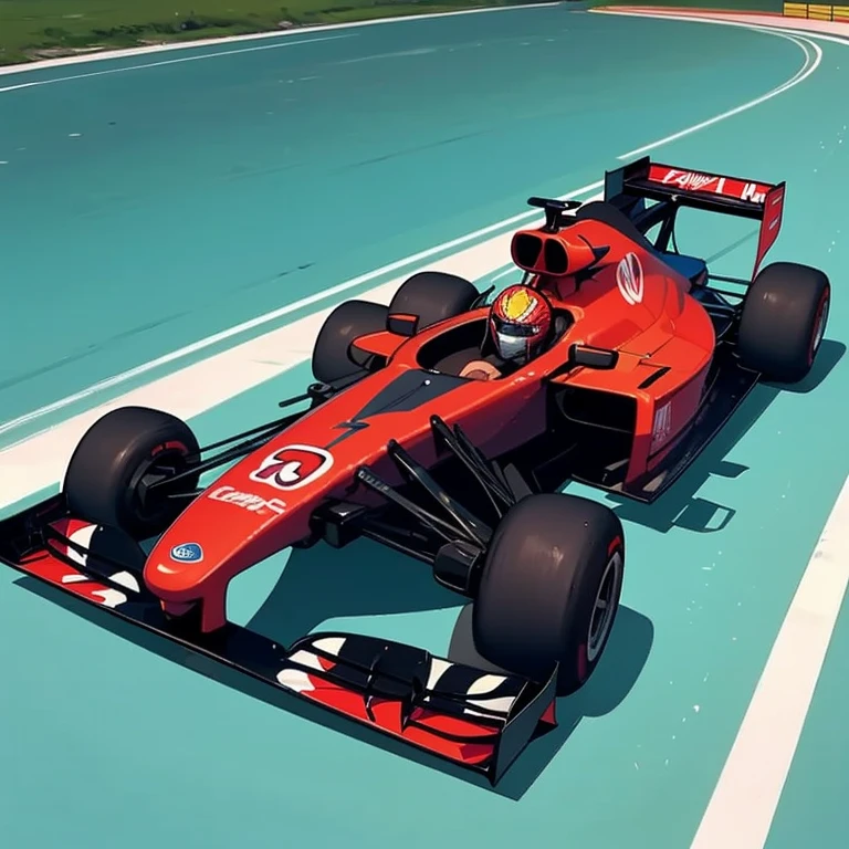 The Formula 1 race is underway，Come design the coolest race car！Along with a beautiful girl car girl racing,cars and women