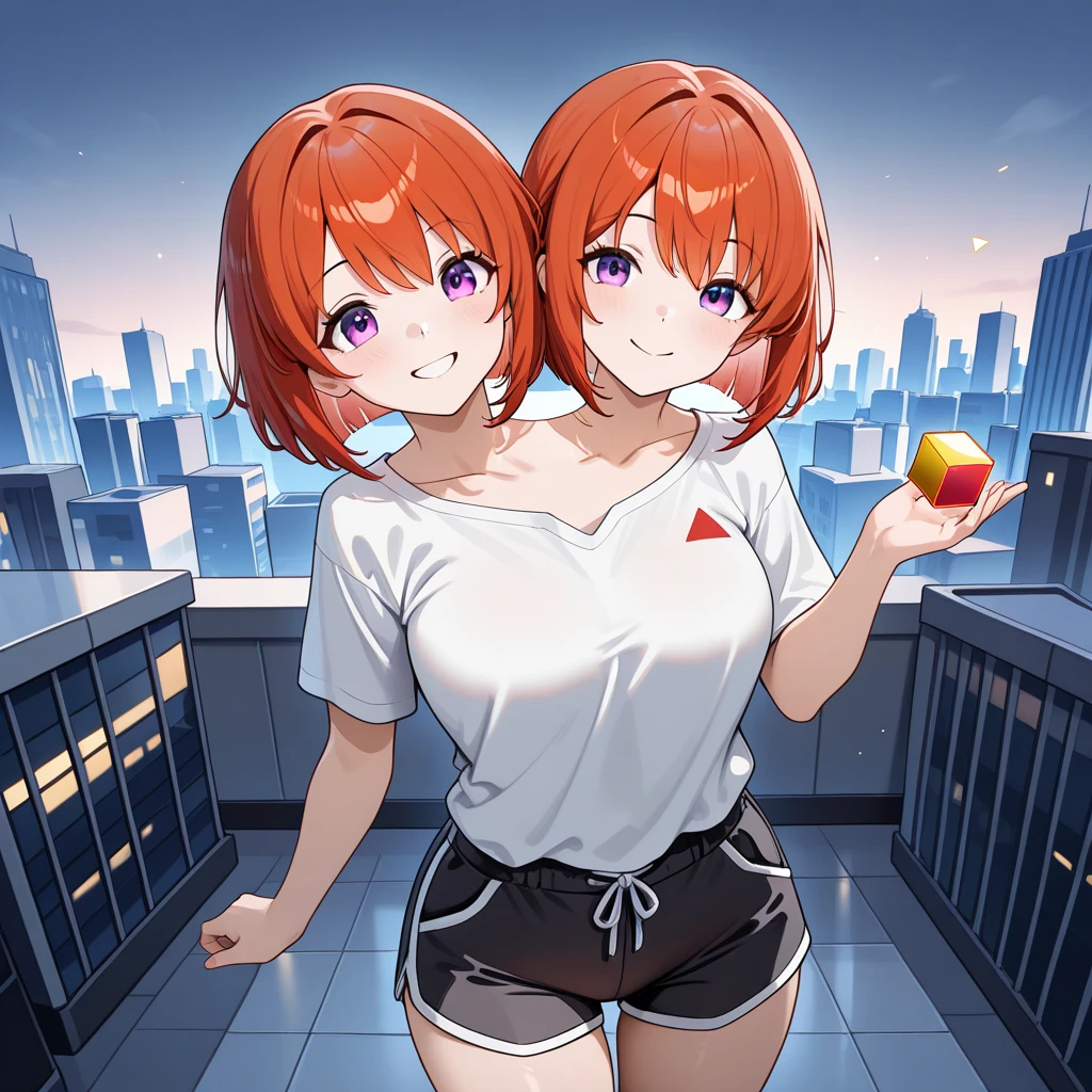 Crea una una imagen tipo comic, en el que este una chica de pelo largo color cafe con curtain bangs, piel clara, con uniforme estilo anime (2d) y q este agarrando un balon de volleyball en sus manos ; q el estilo de dibujo sea en 2d como el anime de "haikyuu"