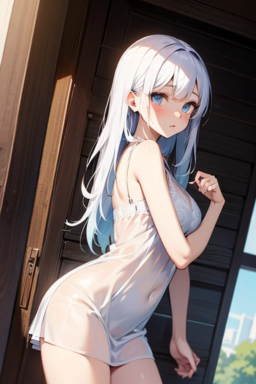 Naked,Faintly revealing
