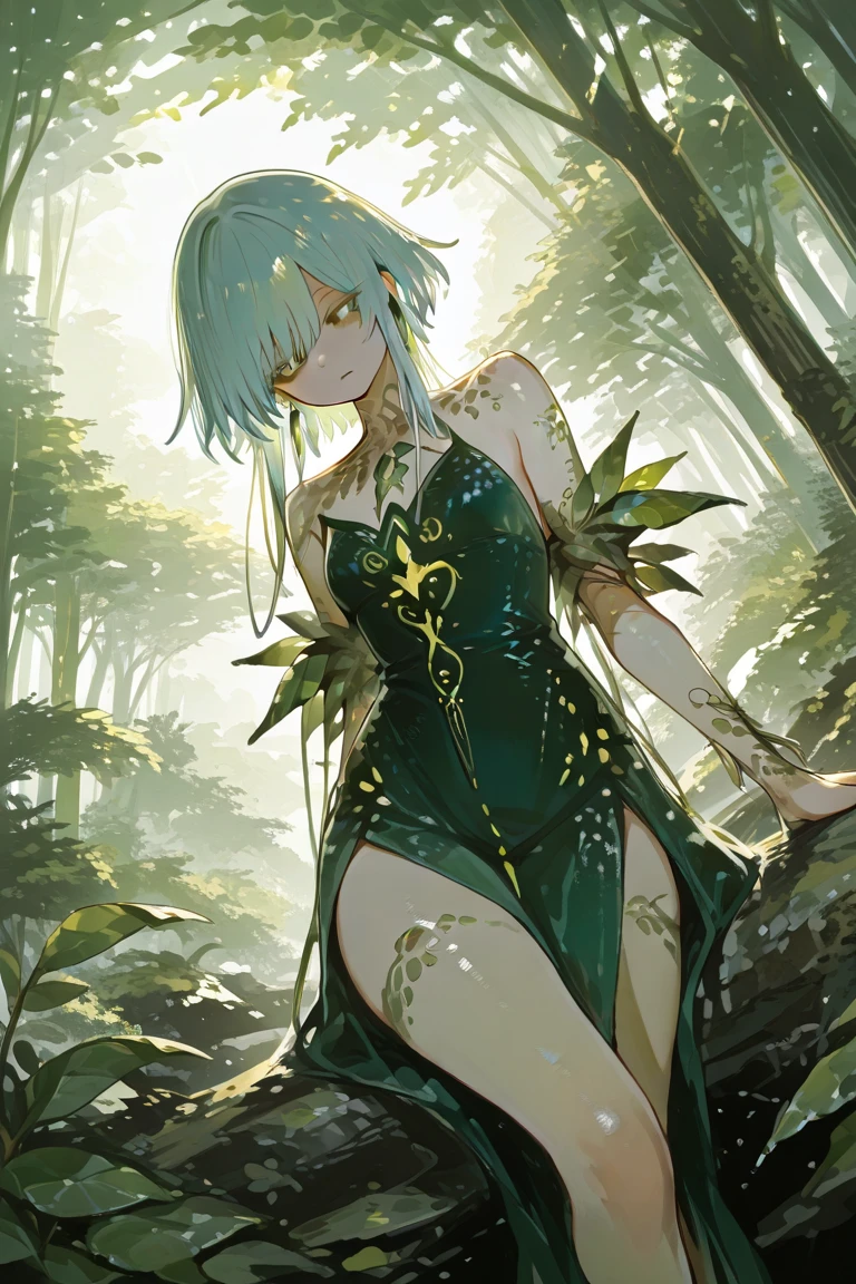 Plant-like life made of flesh and bones