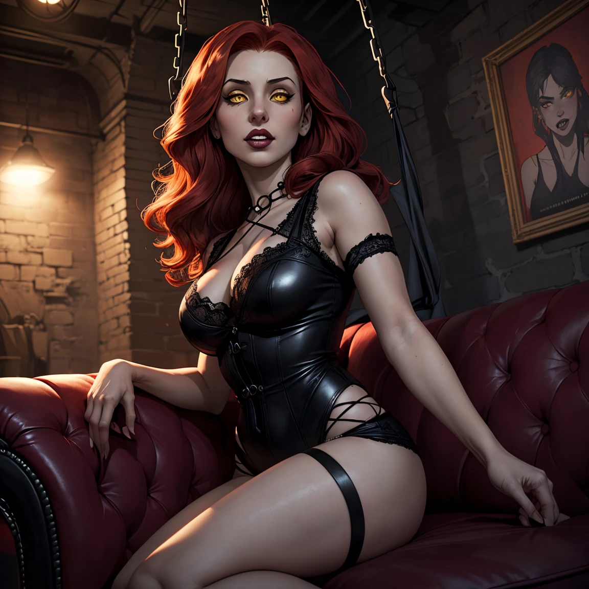 black widow,scarlett jonhansson,wearing black stockings and pantyhose, huge breasts and  ,hucow,scared and humiliated, afraid,tied up on a wooden chair in a dark room, chains,best quality, nose rings, pretty face,lip rings,bdsm,masterpiece,red ball-gag in mouth,pretty face,sharp focus,fine tuned,illustration,8k res,highly detailed,golden ratio, fetish,naked,sperms in mouth,sperms around neck,black high heels,breast tied,hog-tied,blood on breasts,breast rings,hands tied,huge  exposed, nail,neck bondage