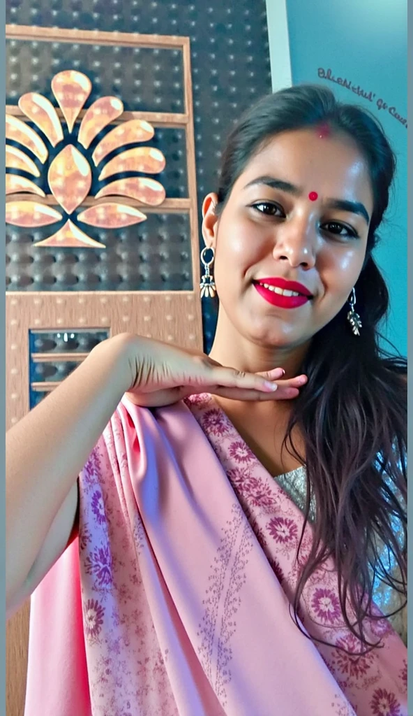 Realistic, nude, remove dress, remove saree, naked, high quality, , 30 year old, curvy body, asian body,