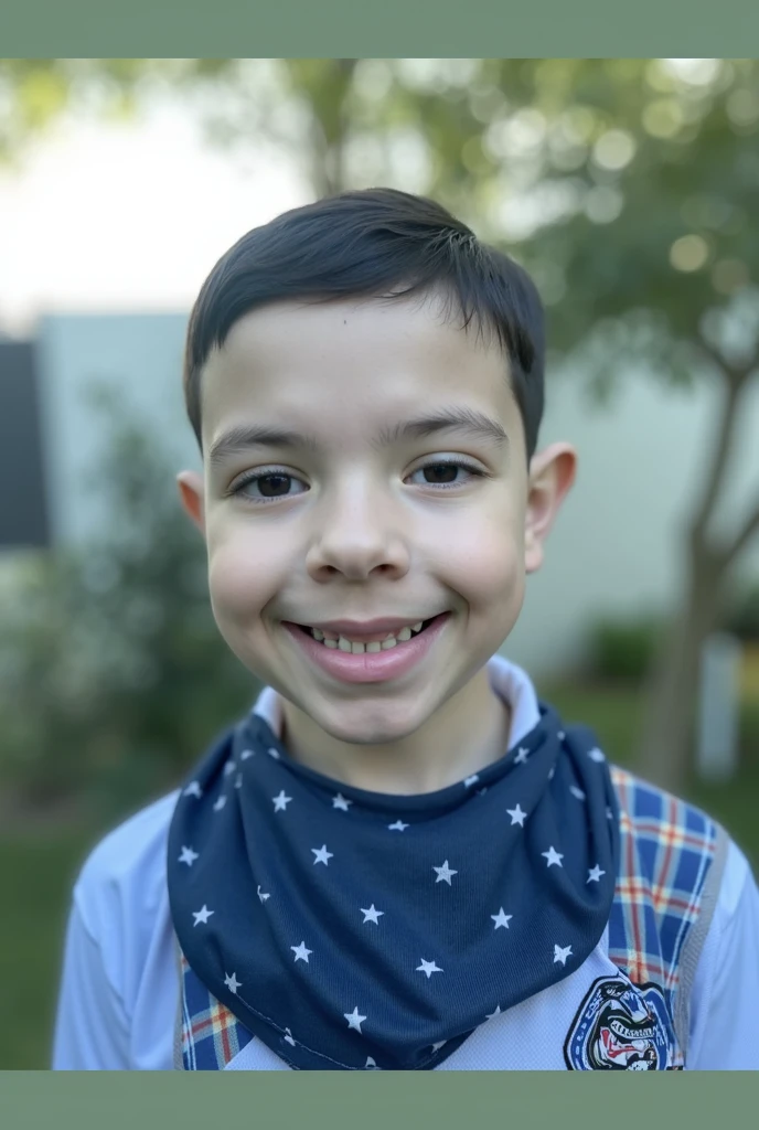 Um menino no estilo Pixar