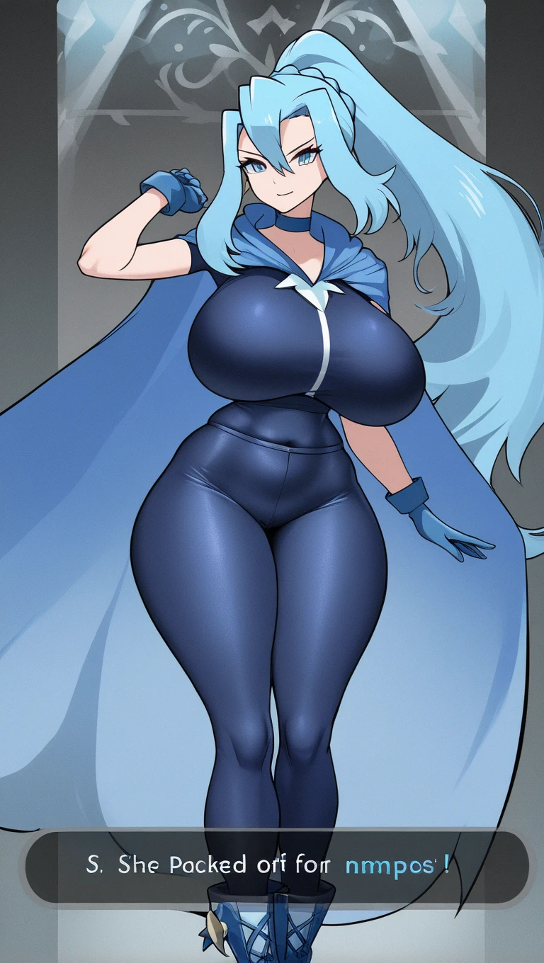 <lora:Novakid12:0.8>, 1girl, blue skin, long hair, braids, huge breasts, thick thighs, slim waist, glow skin, faceless, rhombus symbol on face, wild west clothes, western town on background, intricated, high detailed, <lora:deep_penetration:1>