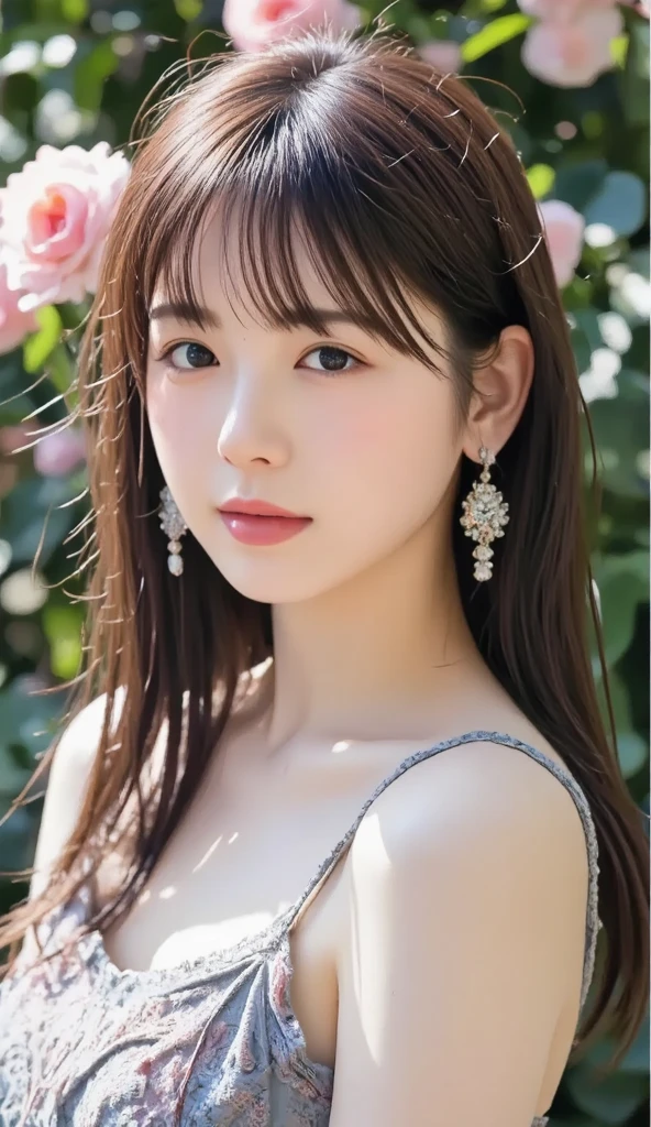 ((highest quality, 8K, masterpiece :1.3)), sharp focus:1.2, bright colors, Professional level, ((Bokeh effect)), shallow depth of field,
20 year old female, (Half Japanese and half German woman), 1 person, Beautiful face with intelligence,
supple body :1.3, model body shape:1.5, 頭w:1.4, perfect style:1.4,
narrow shoulders, beautiful clavicle, long and thin legs, The beauty of slim abs :1.2, thin waist :1.2,
super dense skin, Fair skin, shiny skin,
super detailed face, slim facial contour, beautiful small face, beautiful nose,
highly detailed eyes, long slit eyes, brown eyes, double eyelid, beautiful thin eyebrows, fine long eyelashes,
super detailed lips, plump lips, glossy pink lips, My cheeks turned red, beautiful teeth,
beautiful actress' perfect makeup, silver necklace, earrings,
light brown hair, delicate soft hair,
(short bob, ponytail :1.2), layer cut, (dull bangs:1.2),
open mouth half way, fascinating look, stare at the camera,
(Full body image from thighs:1.3), forward leaning posture, dynamic lighting,
she wears sexy see-through clothes, Shoulders and chest are exposed,
The bulge in your chest is beautiful, The cleavage is beautiful, beautiful breasts,
stylish cityscape, You can see the beautiful sea in the distance, blur the background,
(standing in a beautiful posture, striking an attractive pose :1.5),