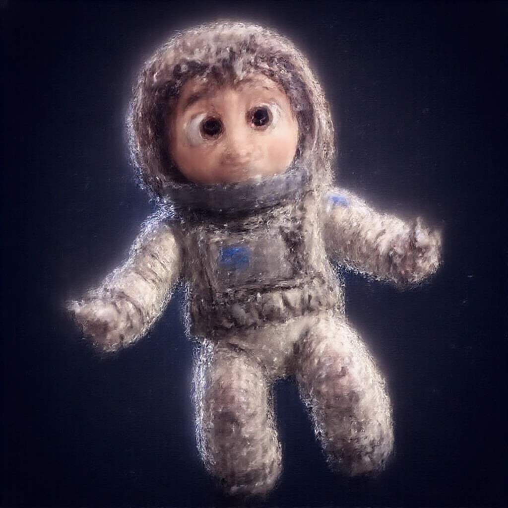 pamfelt, astronaut flying in space,galaxy background, high quality, masterpiece, intricate, hdr