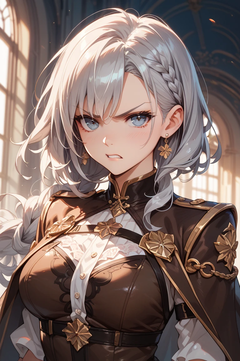 1girls, masterpiece, bestquality, 10, detailed skin texture, detailed cloth texture, beautiful detailed face, intricate detailed, ultra-detail, Alice in Wonderland, (A bow on her head.:1.1), Upper body