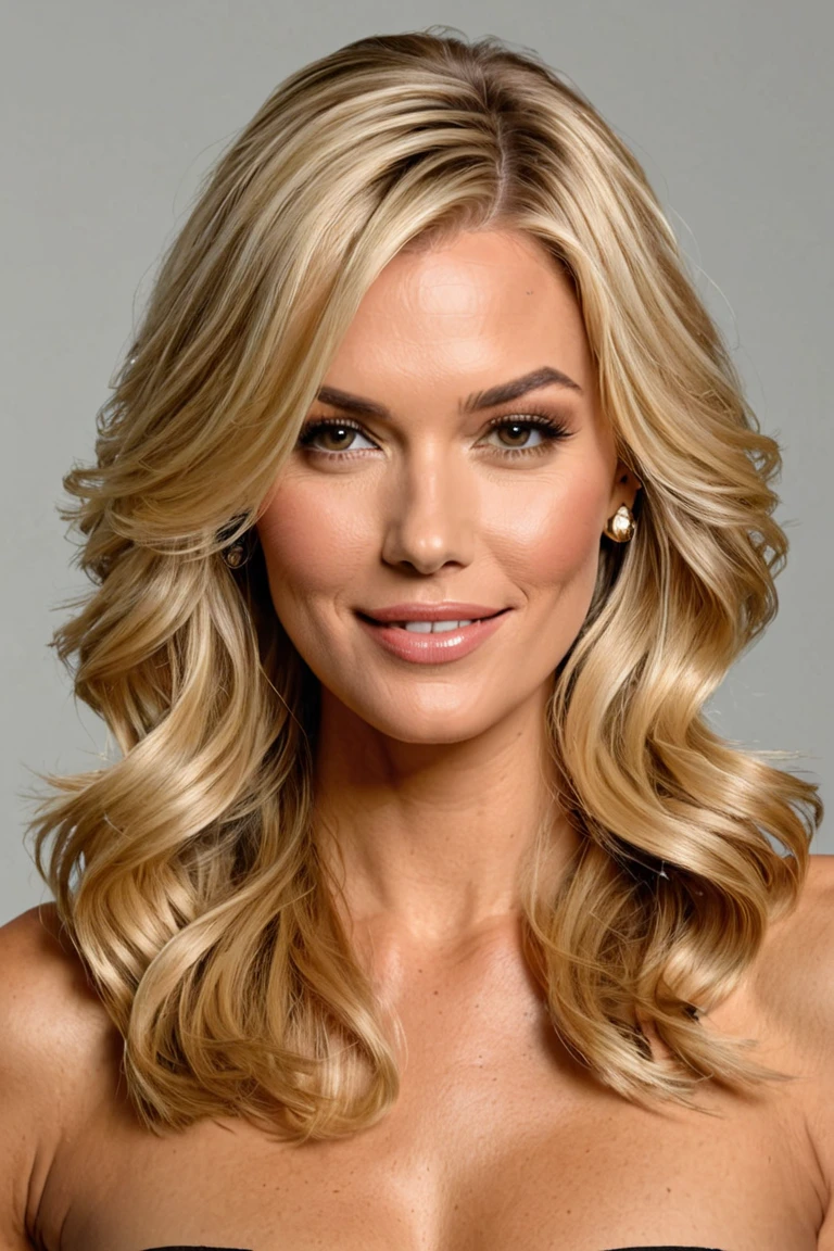 Belle grande blonde nordique mince avec des gros seins et des cheveux longs ne portant pas de vêtements, très détaillé, 30 ans, Visage innocent, cheveux naturellement ondulés cheveux dorés, yeux bleus, haute résolution, Meilleure qualité, détails complexes, très détaillé, netteté, peau détaillée, texture de peau réaliste, Canon 8