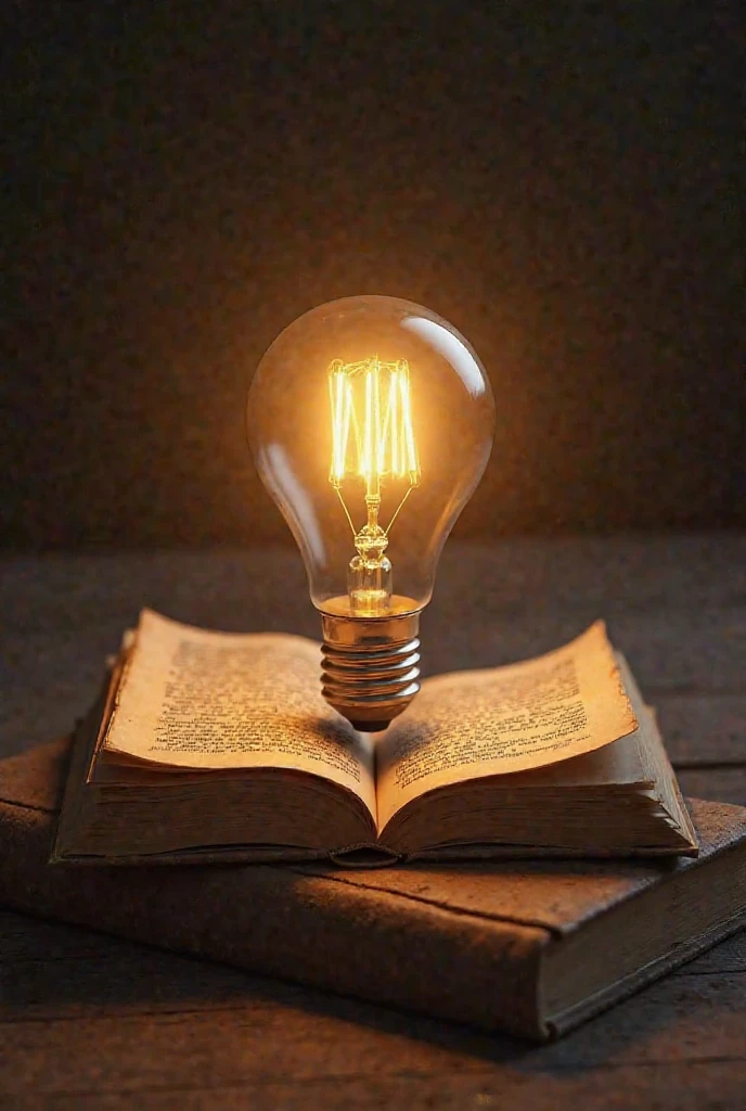 "Symbolic thumbnail image of failure and lessons learned, broken lightbulb with glowing idea sprouting from it, dark to light gradient background, falling stock chart transforming into rising steps, open book pages flutter like wings, minimalist style with bold contrasts, inspirational mood, digital art, vibrant colors on dark background, perfect for YouTube thumbnail"