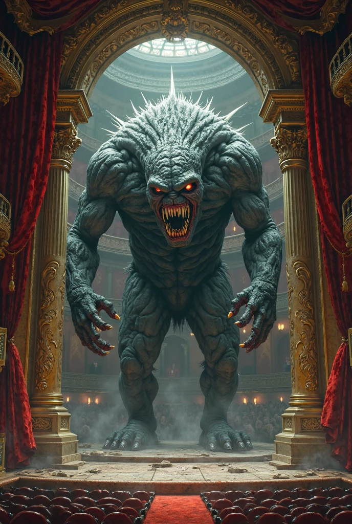 award winning photograph of a ogre with terrible strength made of ObsidianMarble in wonderland, magical, whimsical, fantasy art concept, steampunk, intricate details, best quality, masterpiece, ultra shartp, hyper realistic, realism <lora:ObsidianMarble:0.8>