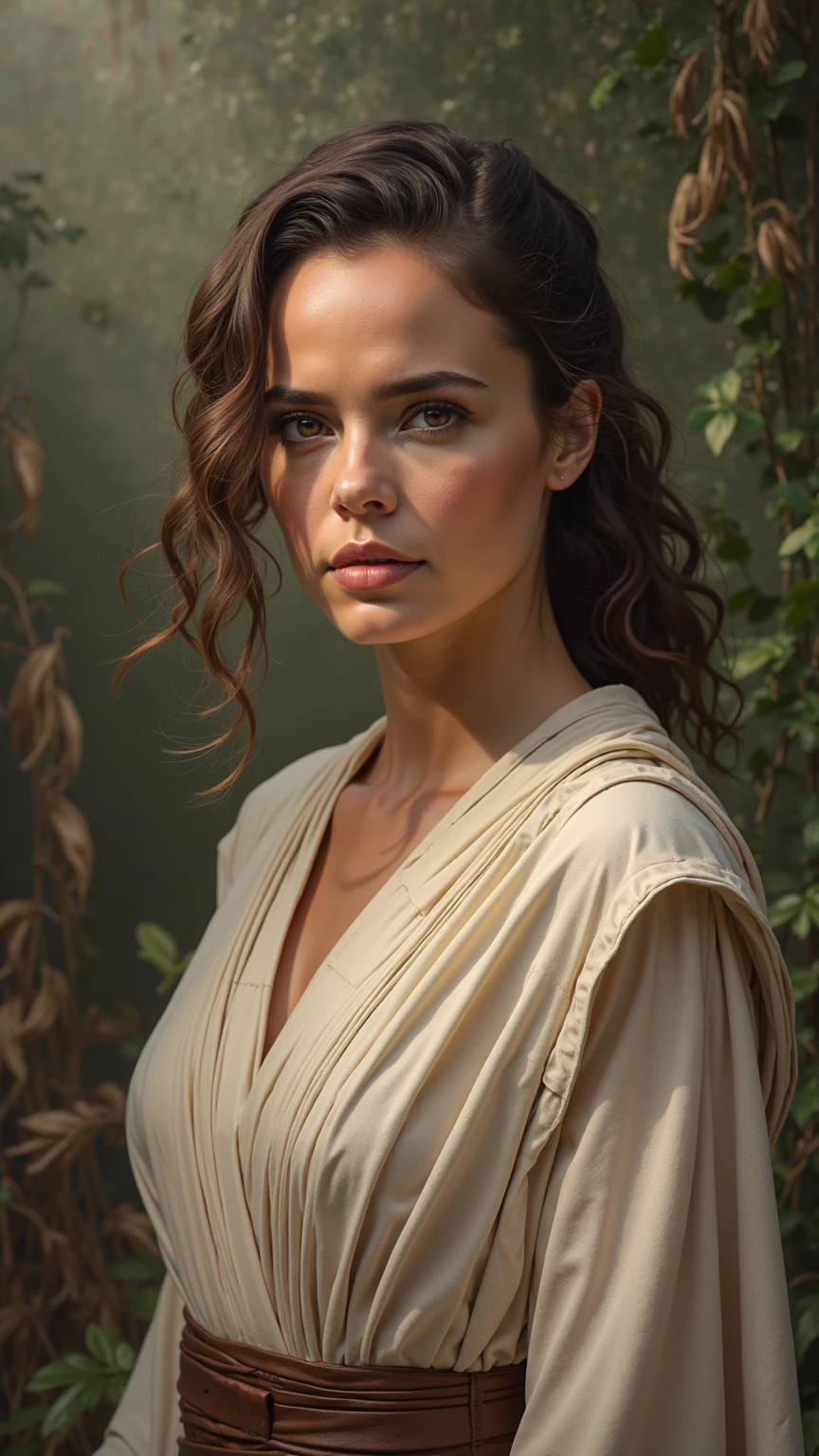 A pornographic image of Star wars of princess leia being fucked 