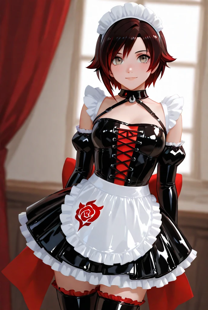 ((Masterpiece, best quality)), edgQuality,smirk,smug,
a woman with a edgScene_hairstyle,
edgApron, a woman in a naked apron
<lora:edgSceneApron:1>
