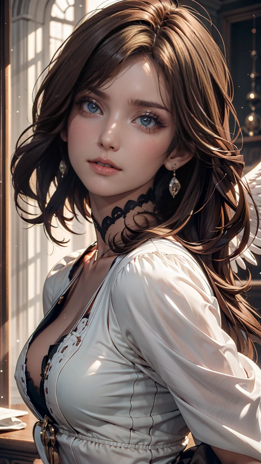 Close-up of a woman with grey hair and a black scarf, Portraits by Jan J, pixiv Contest Winner, Fantasy art, White-haired God, Beautiful character drawings, artwork in the style of Gwaiz, The sharp gaze of the Yuki-onna, Gwaiz, White long hair, of long white hair, Flowing hair and long robes