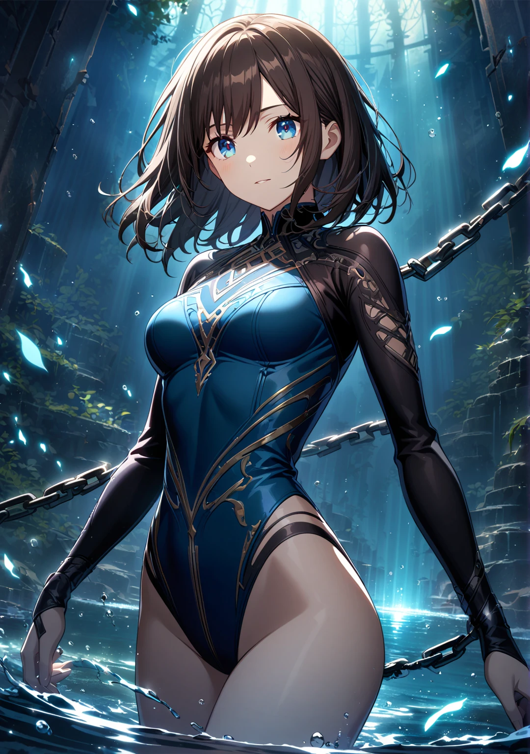 ((highest quality)), ((masterpiece)), (be familiar with:1.4), 。.。.。.3D, Images of beautiful swimsuit women,nffsw(high dynamic range),ray tracing,NVIDIA RTX,super resolution,unreal 5,scattered below the surface,PBR texturing,Post-processing,anisotropic filtering,written boundary depth,maximum clarity and sharpness,multilayer texture,Albedo and specular maps,surface shading,Accurate simulation of light-matter interactions,perfect proportions,octane rendering,two-tone lighting,wide aperture,Low ISO、White balance、Rule of thirds、8,000 students、(())(((shiny navy bikini)))(((brown hair)))