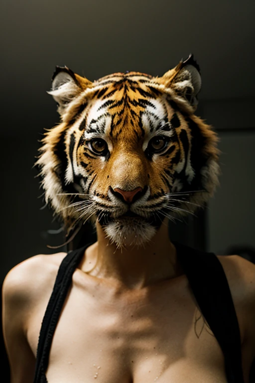 She is a yellow-eyed tiger beastkin.