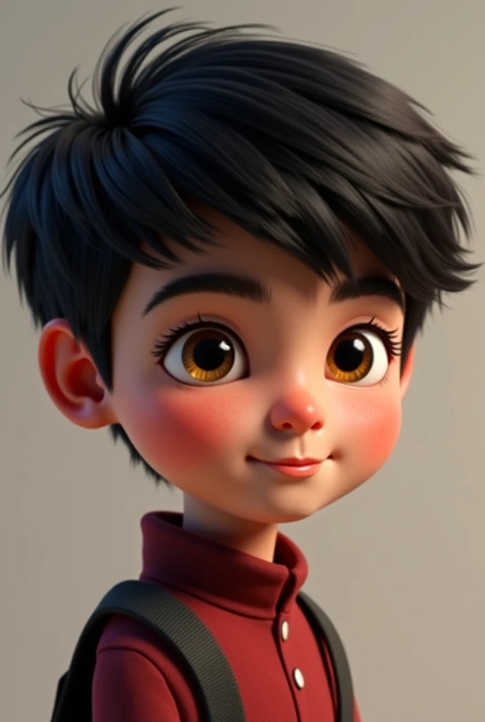 Nepali boy having light black hair The side-parted comb-over and eyes and light skin who looks realistic as possible and human namaste posse