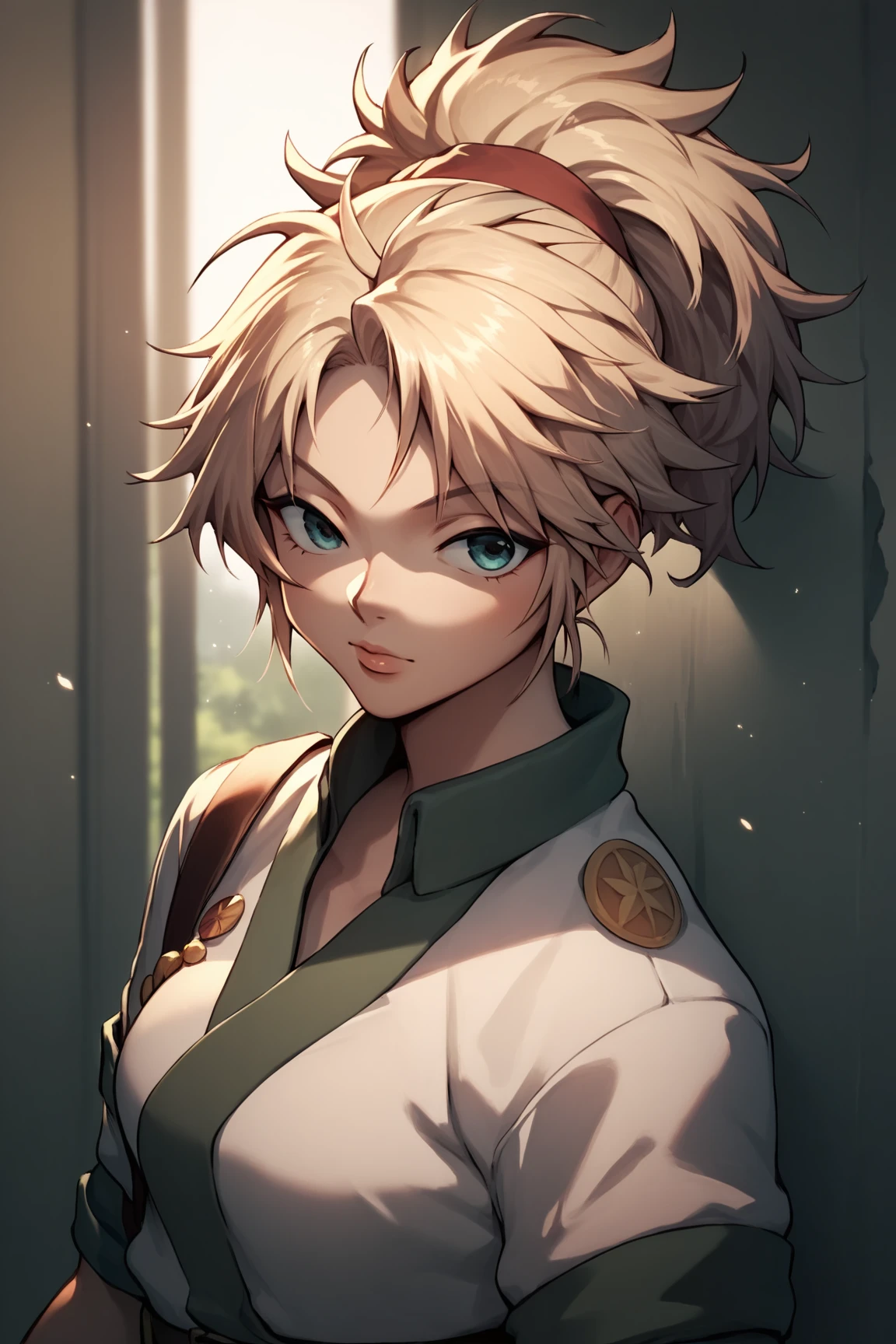 Gusset、,girl,
Gussetの服装,Animation of the anime HUNTER × HUNTER