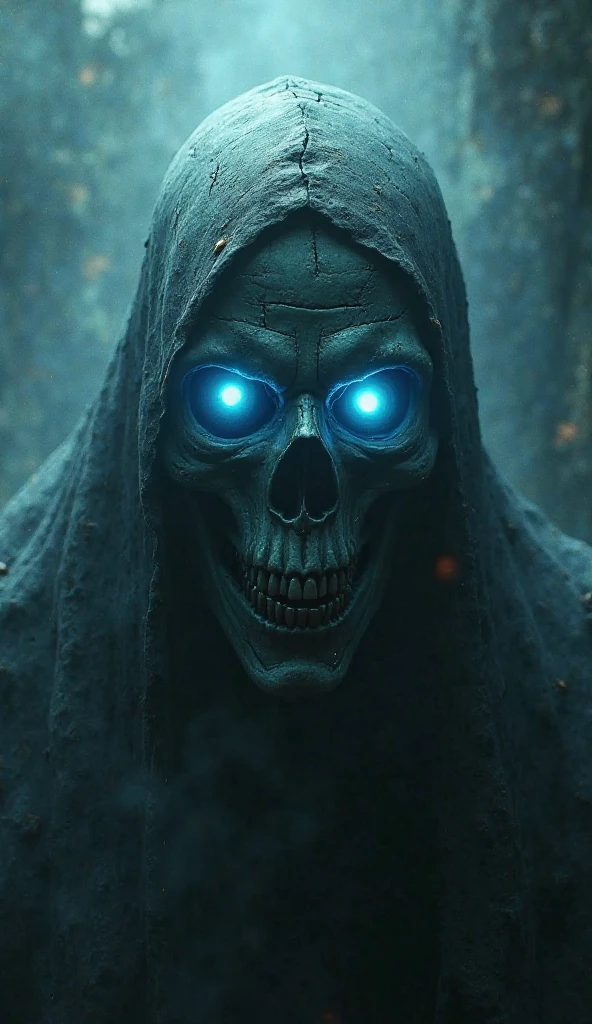 an image of a skull in a hoodie with an eye in the middle of, digital art, cgsociety, sacred skull, mystic eye, ((((occult art)))), dark - art, dark-art, fantasy skull, grimdark, steampunk aesthetic, gothic Victorian style,
