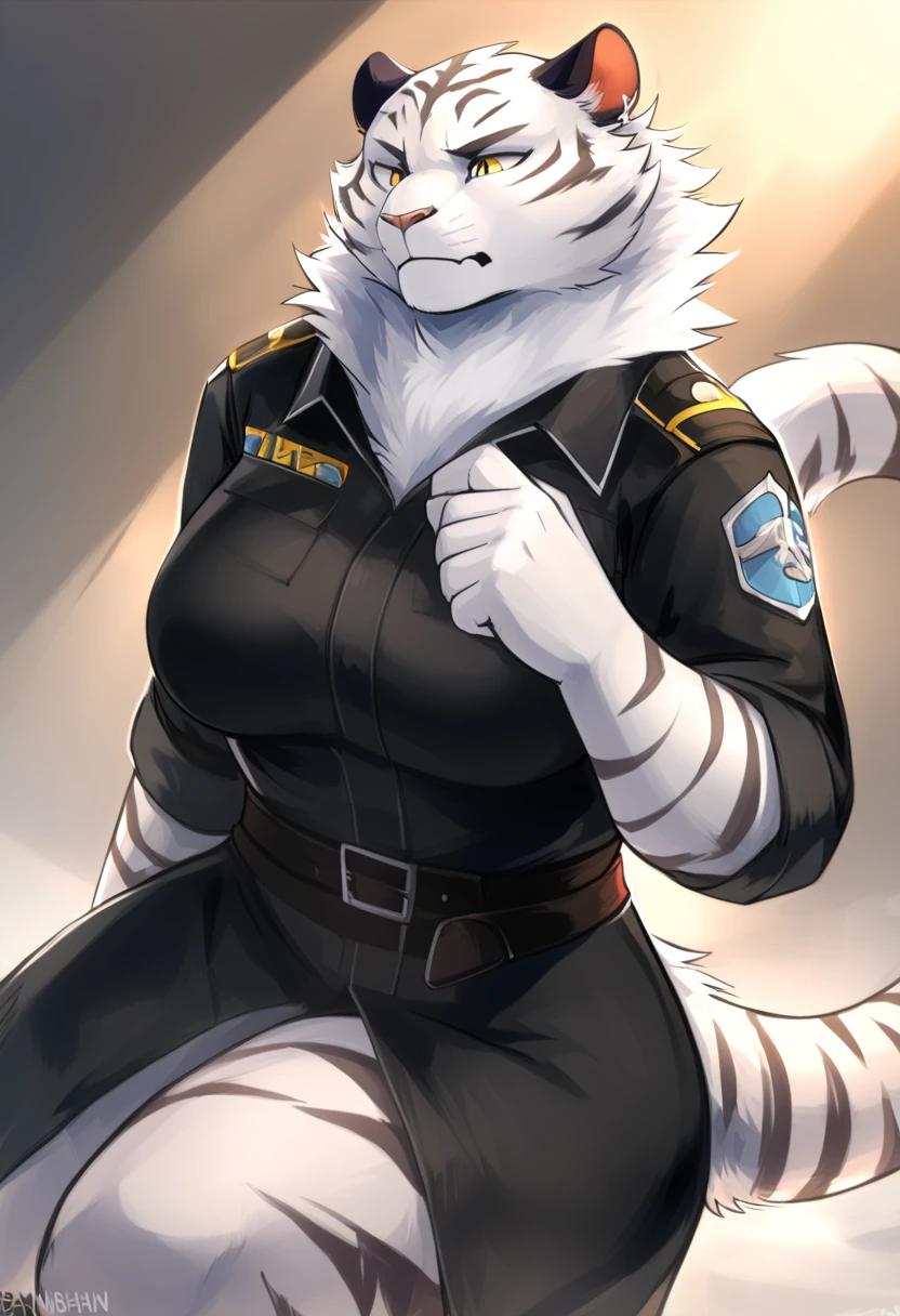 Masterpiece, (high quality:1.2), best picture quality, high resolution, Little boy figure, absurd resolution, digital painting, (artwork), by dagasi, (fluffy fur), anthro (male tiger:1.3), (Detailed face:1.5), Cute face, (Security uniform:1.35), (outdoor, stairs, cowboy position:1.2), (large breasts:1.15), (big breasts:1.15), perfect round breasts, sexy breasts, breasts focus, Normal breasts structure, (Fifteen-year-old shota:1.2), (Huge bulge sizes:1.3), (Big bulge sizes:1.3), (Average boy's body:1.35), (crotch bulge:1.3),wide shoulders,(masculine:1.25),narrow hips,jaw line,normal bulge structure,(Knee Socks:1.0),(elbow gloves), Long snout, detailed eyes, bright and clear eyes, (males only:1.75), big ears, big tail, (yaoi:1.25), (shota:1.5), (Good lighting:1.5), (Humanoid body:1.5), (Handsome Face:1.5), white short hair, (Little Boy:1.2), (Detailed breasts:1.25), (Perfect body:1.5), (perfect boobs:1.15), Upper part of body, horny, (Detailed clothes:1.2), strong, (short pants:1.25), (athlete boy:1.5), soft lines, 8K, Full HD Backgrounds, (baby face:1.0)