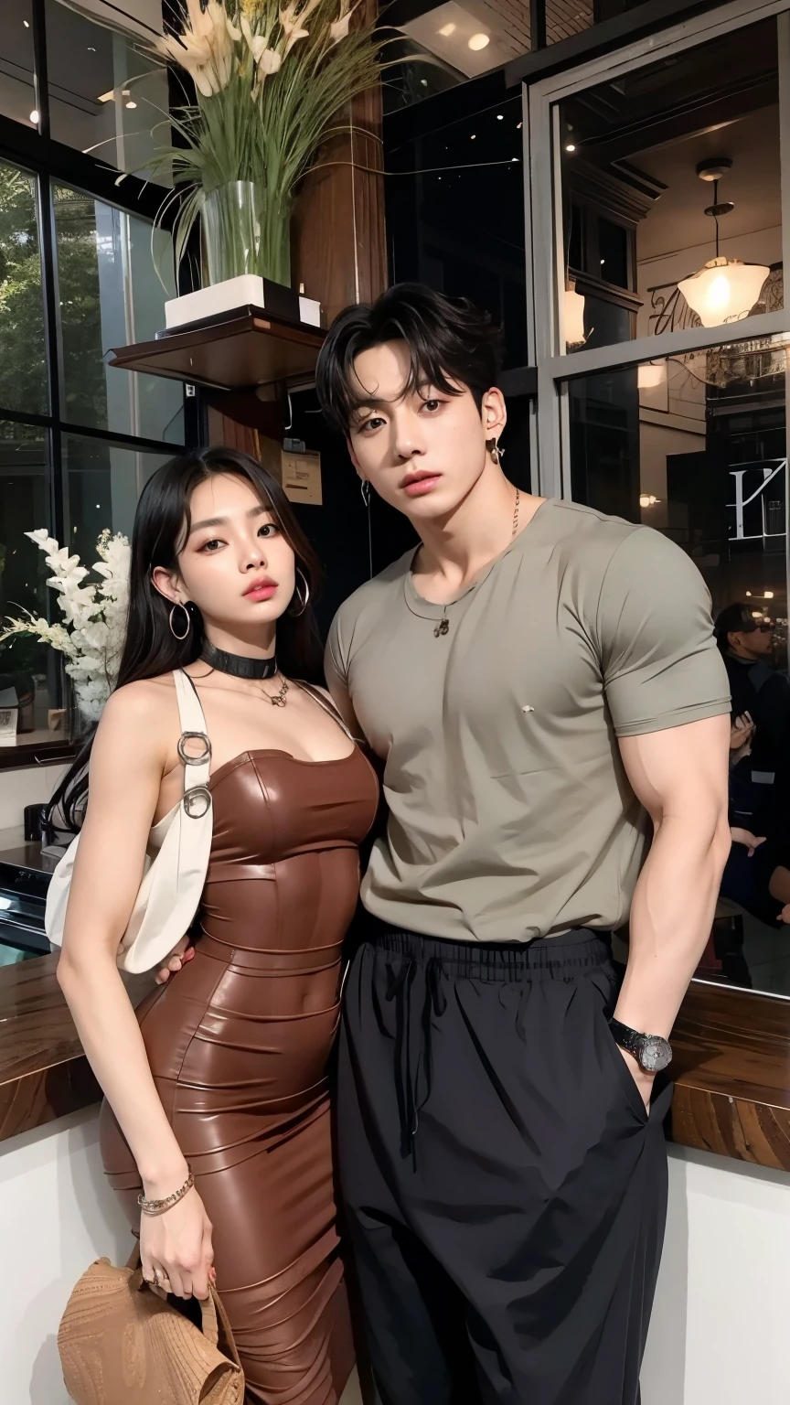 Dating a muscular boyfriend、asian human、夏天、tshirts、