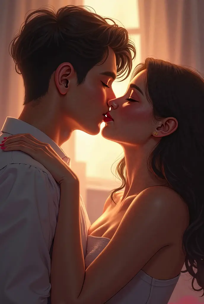 Kang Doshik kiss