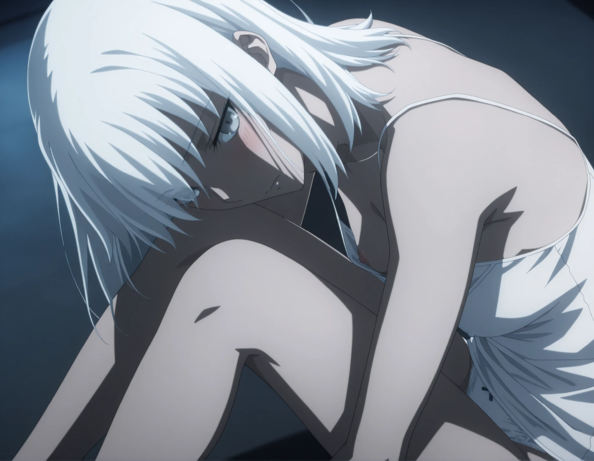 killua ahegao long nipple navel kitsune and lamia body