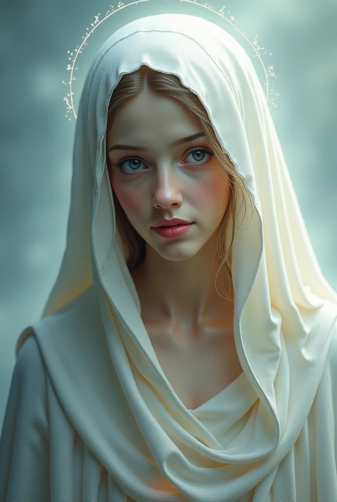 (((Blessed Virgin Mary))) Obra maestra, (La mejor calidad: 1.2), (super fine: 1.2), illustration, (extremadamente delicado y hermoso: 1.2), movie angle, flotante, (Hermoso ojo de detalle: 1.1), (detalle luz: 1.1), Movie Lights, Cielo delicado, ojos azules, (Cola de caballo alta: 1.1), capa, ojuelos, (luna: 1. 2), (Luz de la luna: 1.1), cielo estrellado, (light particles: 1.1) dibujo, flor. (Obra maestra), (La mejor calidad), (fotorrealista:1.3), 8k, Textura detallada de la piel, Textura detallada de la tela, Hermosa cara detallada, Detalles intrincados, Ultra detallado (cuerpo de cuerpo entero:1.2)