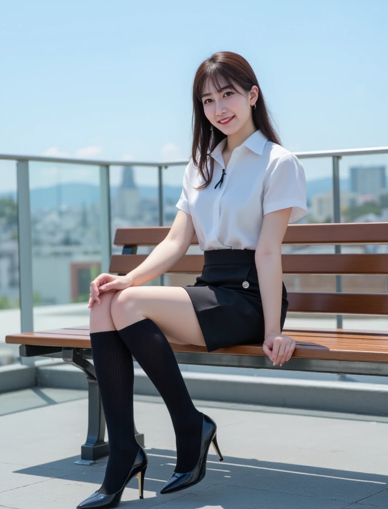 Japanese beauty、A slip is visible from under her office uniform., Not wearing a skirt, business clothes, woman wearing office dress, Work clothes, Work clothes, catalog photo, from me, Detailed image, business clothes装, Image Center, grey, white underwear、The white slip is visible、A white chemise is visible、