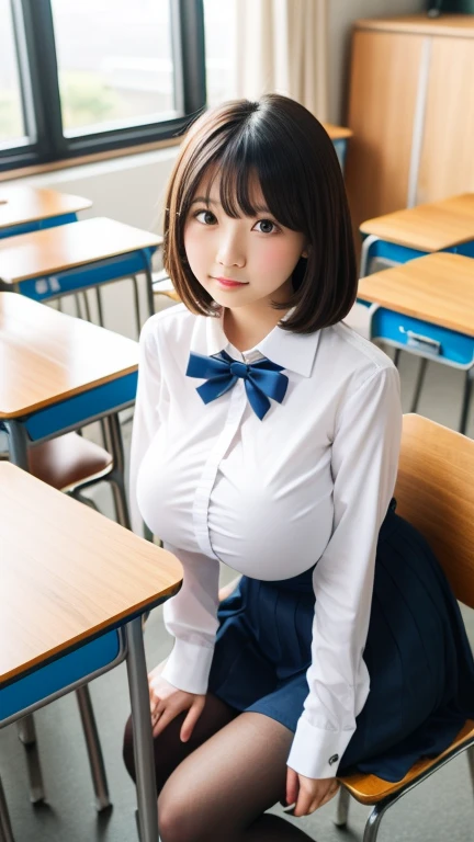 She looks like a 10 year old girl, But she&#39;Cheerful and easy-going, And she&#39;Busty middle school student in sports bra and tiny panties.naked

(masterpiece:1.2, Highest quality), (Realistic, photoRealistic:1.4), Beautiful illustrations, (Natural Side Lighting, Cinema Lighting), Written boundary depth, 
Looking at the audience, Front view, 1 Girl, English, high school girl, 20-year-old, Perfect Face, Cute symmetrical face, Shiny skin, Leg spread,
(Bob Hair:1.7,blonde), 非対称のbangs, Big eyes, Droopy eyes, long eyelashes chest), thin, 
Beautiful Hair, Beautiful Face, Beautiful and beautiful eyes, Beautiful clavicle, Beautiful body, Beautiful breasts, Beautiful thighs, Beautiful legs, Beautiful fingers, 
((High-quality fabric, Brown knitted vest, Short sleeve white collar shirt, ネイビーのPleated skirt, Navy bow tie)), 
(Beautiful views), evening, (Inside the flower shop), Are standing, (smile, Superior, Open your mouth),  (((Skirt flip, No pants, Genitals are visible))), whole bodyショット, Dark blue socks, Sexy Face, Inverted nipples,

masterpiece, Highest quality, 超High resolution, alone, (Skinny body, Slim body, Narrow hips:1.3), Tight waist, Thin thighs, Red eyes, Sparkling Eyes!, Gray Hair, Braiding, Hair Clip, (Huge Saggy Tits, Huge breasts:1.4), (school uniform, Dress shirt, Pleated skirt:1.7), Short sleeve shirt, Blue Shirt, bow, classroom, Cowboy Shot, Are standing, (From above:0.7), Shy, surprised!,

(((masterpiece, Highest quality, High resolution, 超High resolution, Pixel perfect, Written boundary depth, 4K, RTTX10.0))), Beautiful Anime Women, Beautiful art style, Anime characters, ((Smooth texture, Realistic texture, Anime CG Style)), Exact finger count、Exact number of legs、(Exact number of arms:1.0, Exact number of hands:1.0), (Perfect hands, Perfect Anatomy), Cinematic, Realistic, Highly detailed CG, Daytime lighting, Perfect lighting, Best Shadow, The best natural light, whole body, Perfect body, (Slender body:1.2), whole body, ((bangs, Dark brown hair, Stylish and cute bob cut)), ((Cute woman shows off panties in her hands:1.3)), (Fashionable white shirt, Sailor collar, Knee-high socks, loafers, Navy pleated mini skirt:1.3), ((Sexy and cute panties, (Stylish shiny satin pink panties:1.2), Side tie panties, Small lace panties:1):1.3), (Beautiful and very large breasts:1.1), (美しくThin thighs:1.3), Short torso, Feeling embarrassed, (blush:1.2), (Embarrassed expression:1.4), (学校のclassroomで:1.3), Angle from the front