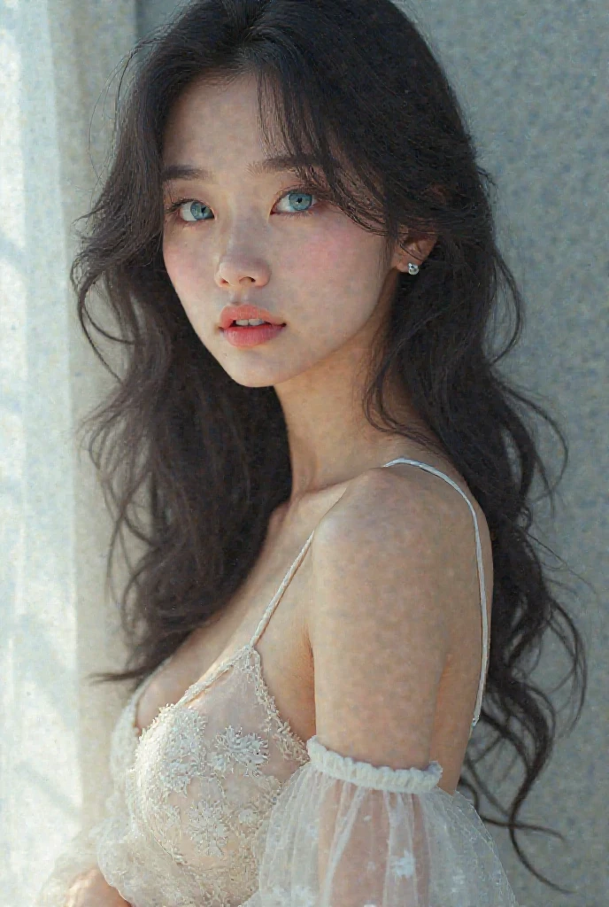 1woman, (Ultra realistic, high res), (highly detailed eyes, highly detailed hair, highly detailed face, highly detailed plump lips), (off shoulder with open breasts), breasts, upper body, caute smile, (best quality:1.4), Raw photo, (realistic, photo-realistic:1.37), professional photography, cinematic light, (fine face: 1.2),fashion model 20 years old, cute, [[[[pure eyes]]]], [[[[closeup]]]], [[[[chest]]]], [[[[neck]]]], [[[[shoulders]]]], perfect eyes, perfect iris, perfect lips, perfect teeth, perfect skin, soft front light, glow, HDR, (muted colors:1.2), Retrato da mulher、white skin、((cabelo Castanho ondas suaves)) Best Blanco Romantico、8K resolution、Frente Illuminada、アメリカの女の子のPortrait、solo、20-year-old、beautiful face、Upper body、medium side cut、beautiful black hair、beautiful little face woman, solo,　black theme,　look at the audience,one woman, It&#39;s real, Wolfzan-6500-V1.3, anime、animeスタイル、beautiful diamond eyes、20 year old american girl、braided hair、swimsuit、portrait beautiful detailed woman, very detailedな青い顔, Reality, beautiful narrow blue eyes, huge file size, Super detailed, High resolution, very detailed, highest quality, masterpiece, An illustration, very detailed, ticker, Unite, 8K painting wallpaper, fine, fine details, masterpiece, highest quality, Hvery detailed ticker uniform 8K wallpaper, face light movie lighting、cuteブラウス, dark background, oil, masterpiece, diffused soft film lighting, Portrait, highest quality (perfect face:1.4),stunning girl pictures,(8K and、photorealistic:1.25) 、(lip gloss、eyelashes、shiny face、shiny skin、highest quality、超High resolution、Depth of the bounds written、chromatic aberration、caustic road lighting、natural shading、sexy 1girl, Extremely cute, Amazing face and eyes, (Beautiful lovely smile), (extremely detailed beautiful face), bright and shiny lips, (cute bikini:1.3), (very elaborate lace bra:1.5), smooth skin, super beautiful, attractive, (Best Quality:1.4), (hyper quality), (Ultra-detailed), (hyper-realistic, Photorealsitic:1.37), Authentic skin texture, complex details, extremely detailed CG unified 8k wallpaper, RAW Photos, professional photograpy, Cinematic lighting, coast, sea, palm trees,masterpiece, best quality, high quality, High definition, High quality texture, High quality shadow, high detail, beautiful detailed, finely detailed, extremely detailed cg, detailed texture, a realistic representation of the face, realistic, colorful, delicate, Cinematic Light, sidelighting, Lens Flare, Ray tracing, sharp focus, (intrica