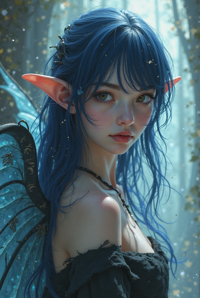 Dungeons and Dragons, show the full-body, a Faerie Sea Hag, ((realistic:1.5)),((best quality)), ((masterpiece)),((detailed)), (detailed face, beautiful eyes, detailed pupils, detailed clothes and features, clear background:1.3), chiaroscuro, hyperrealism, luminism, hd, very detailed, 4k, 8k, shot on a Nikon Z7 II and Nikon NIKKOR Z 105mm f/2.8 VR S --auto --s2