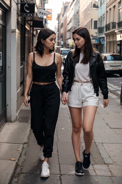 ((masterpiece)), ((best quality)), ((highres)), ((detailed background)), ((extremely detailed CG unity 8k wallpaper)), 2 girl standing straight, big butt, Create a 4K realistic image of two black teen girls, really thin, , no curves
They has black curly hair, they’re black woman ,
Thin , very thin
Ghetto, street, hood
, bum
Facing camera,
thong, whale tail, thong high on hips
Dirty clothes
Ghetto, full clothes, baggy sweatpants, loose pants, sagging pants, pants low, ghetto, thong, whale tail, thong high on hips
Black skin,