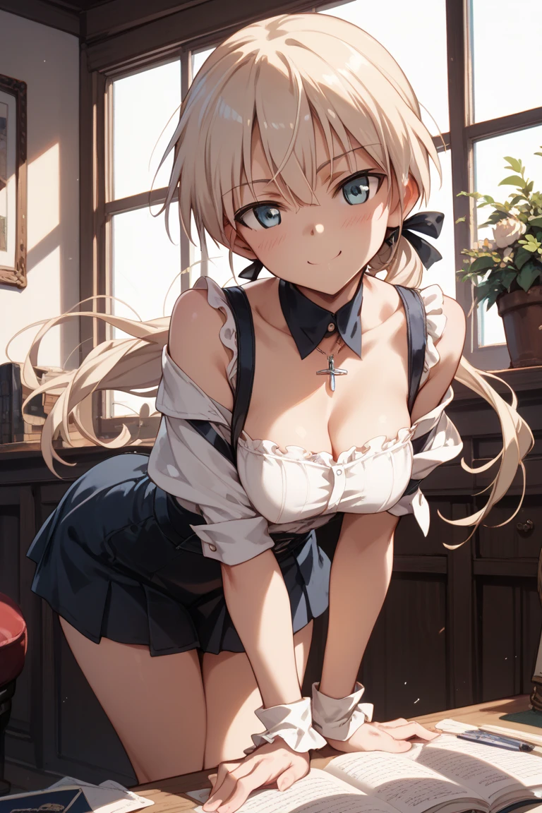 ((Tennis Uniform)),White panties,1girl in, Solo,(A MILF), (((maturefemale,Adult Woman))),masuter piece, of the highest quality, ultra-definition, max resolution, A highly detailed, Clean skin, Extremely sexy,Large breasts,blush,thong,Serious,(Mini skirt),From below,Short socks,(no sleeves),White skirt,cleavage,Squatting,White shirt,Both knees are attached to each other.plein air,crouching down、お漏らし、Opening legs、M-shaped legs、opens legs、(8K、top-quality:1.2)、(masuter piece:1.37)、(a picture、Photorealsitic:1.37)、(超A high resolution)shot from front、(A highly detailed、bloom:1.5)、(top-quality、concept-art、4K)、(analogue:1.2)、(High clarity) )、(Detailed pupils:1.1)、detailed faces and eyes、​masterpiece、top-quality、(extremely detailed photo:1.1),sharp、(Perfect body:1.1)、realisitic、real shadow,smiling slightly