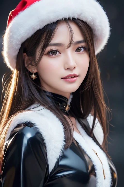 10-year-old girl、Baby Face、Classmate、whole body、(Fur coat、White tiger fur、Black and white tiger striped fur、Fluffy fur:1.5)、????? under the coat、Wearing a coat ?????、Small breasts、Small breasts、Pink nipples、smile、bangs、Long Hair、(arctic fox、Fox Ears、Silver Hair、Crystal clear hair、Smooth Hair:1.5)、Sexy pose、The light illuminates my hair、Light Hair、Silky Hair、Shiny Hair、Slim body、RAW Photos, (Highest quality、masterpiece、Realistic photo:1.2)、Dramatic lighting、Bright lighting、Super detailed、Realistic skin texture、Beautiful eyes in every detail、Blue colored eyes、Land of Ice、Rime on trees、Arctic、(Detailed Background、Depth of written boundary:1.2)、