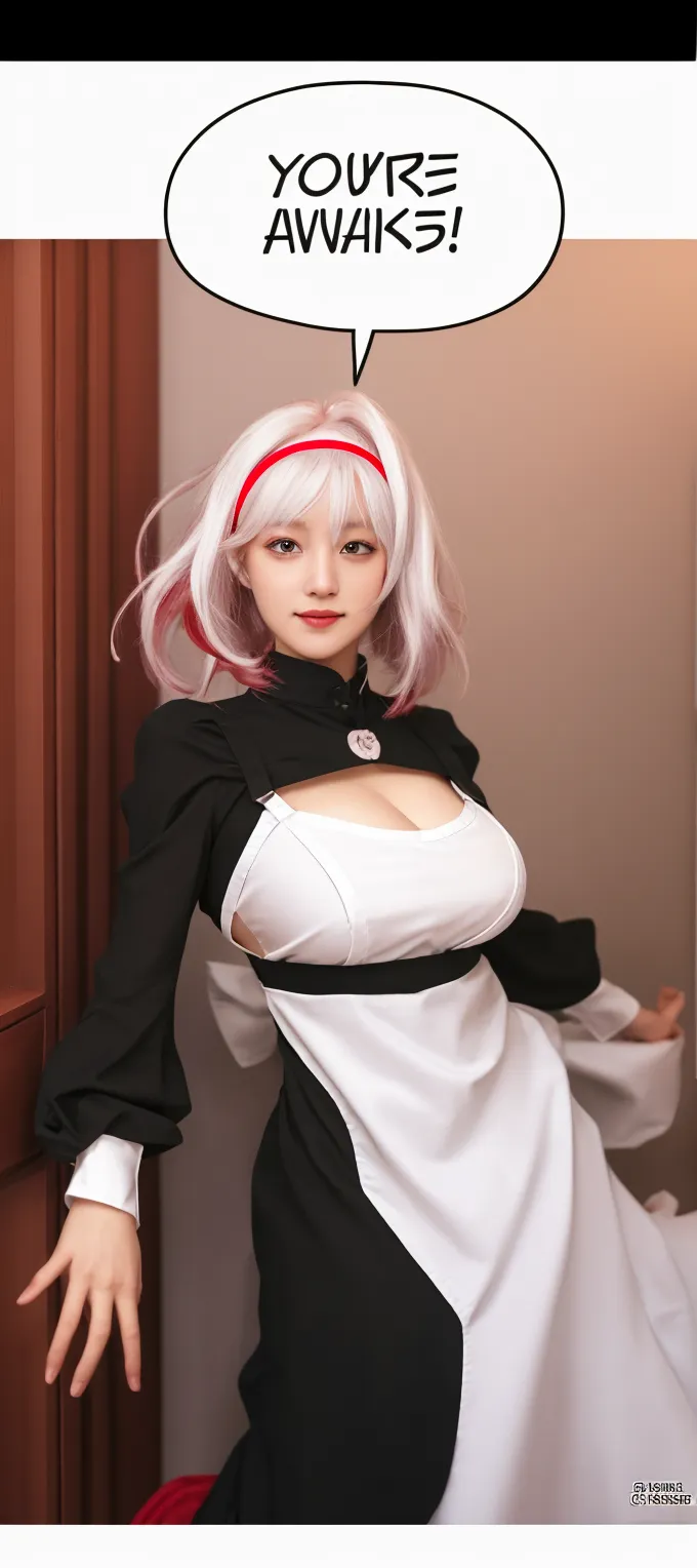 (masterpiece), 1girl, solo, fujiwara no mokou, white hair, white shirt, ((red trousers)), large breasts, sitting, flirting, smile, half-closed eyes, blushed, holding her own breasts