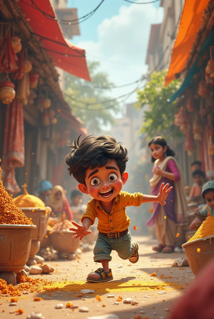A boy named "Meet" Is celebrating indian Independence day

