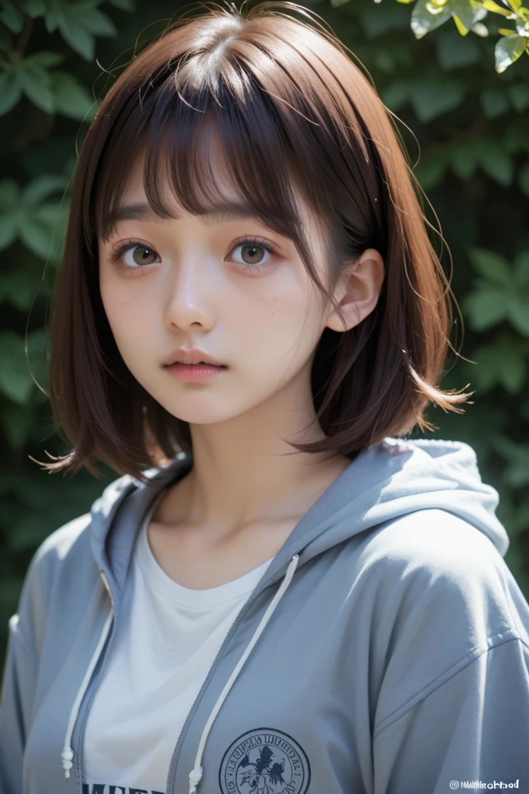 ((sfw: 1.4)), ((sfw, short hair, sidelocks-hair, heavy breathing, 1 Girl)), Ultra High Resolution, (Realistic: 1.4), RAW Photo, Best Quality, (Photorealistic Stick), Focus, Soft Light, ((15 years old)), ((Japanese)), (( (young face))), (surface), (depth of field), masterpiece, (realistic), woman, bangs, ((1 girl))
