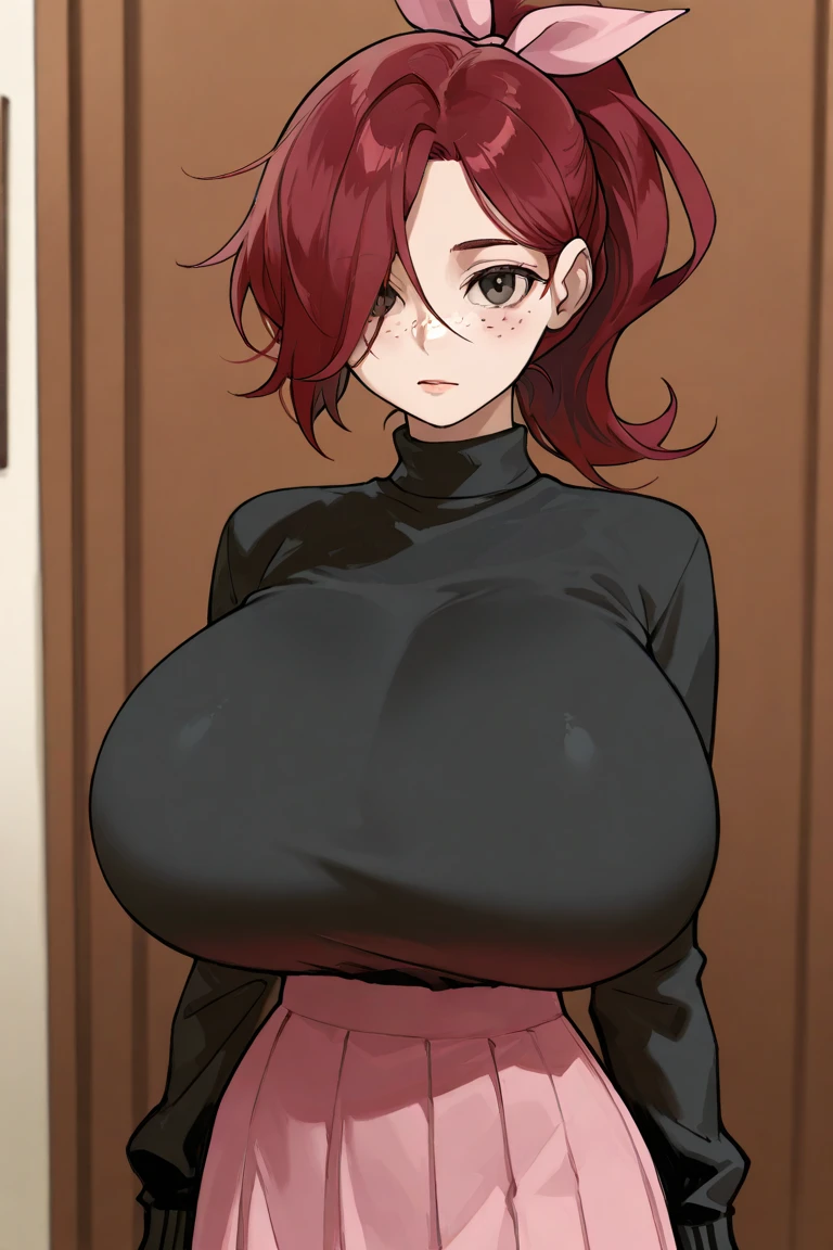 white , super cute face, red elements, Shiny T-shirt, beautiful light and shadow, ambient light, highly, volume light、sex、naked、Black Shirt、Sex、straddle、high school student、裸、class、Finland、dramatic、Sex、25 years old、Ai Haibara Detective Conan、Blushing、tall