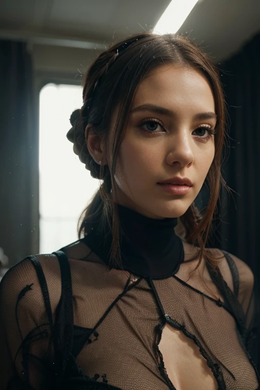 GAL GADOT, (blushful, terrifed, cryin), tied to a chair, tied to the chair, (manga curta, mini-skirt, seaman uniform), (Inside the basement, underground), (wrist cuffs, Ankle cuffs, bound wrists, ankles tied), perfectbody, face detailed, detailedeyes, whole body, image taken from afar