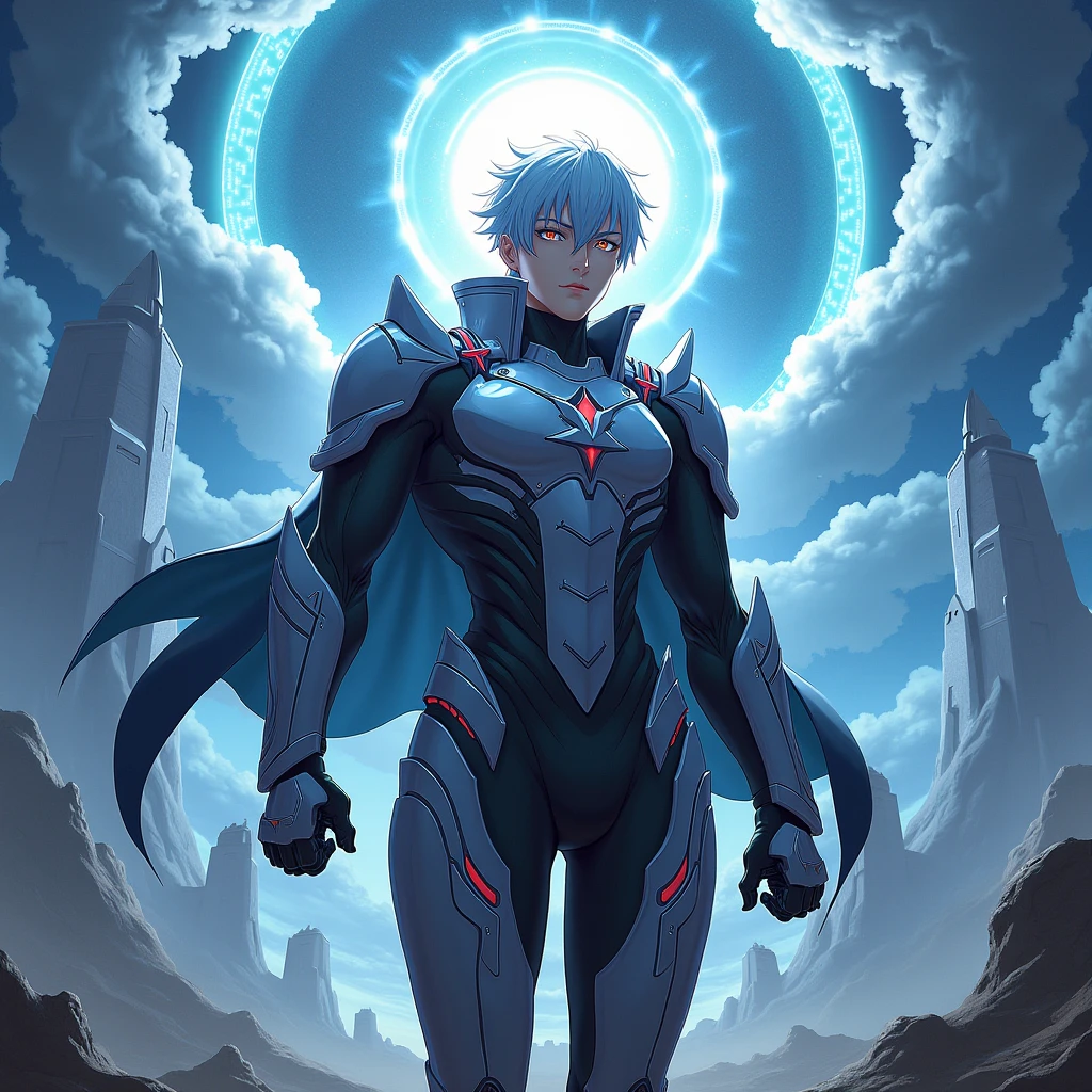Create the character Shirakumo Oboro from the anime Boku no Hero Academia