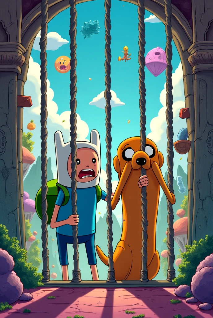 Finn and Jake jailed