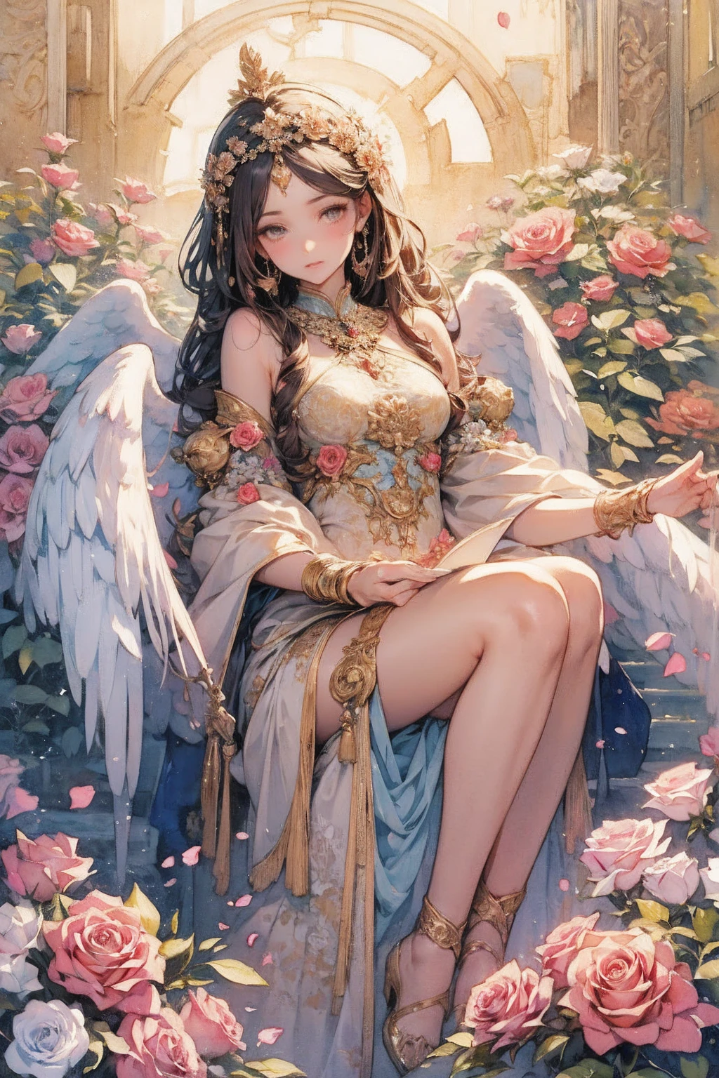 beautiful and real lady angel, --auto --s2