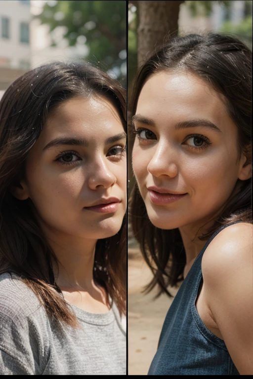 instagram photo, closeup face photo of 23 y.o Chloe in army uniform, cleavage, pale skin, (smile:0.4), hard shadows, cycling outfit, after shower with wet hair, fire station