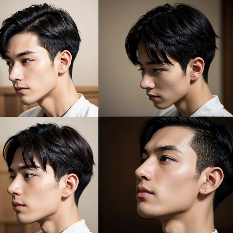 top-quality、masterpiece、超A high resolution、(realisitic:1.4)、详细的脸、独奏、1human male、The upper part of the body、Dark hair、glistning skin、dense skin、(asian human)、architectural、(absurderes、hight resolution、ultra-detailliert)、、1 male、Adults、(a 25-year-old man)、a handsome、tall muscular man、broad shoulder、extra very short hair、angular jaws、thick neck、thick eyebrow、extra very short hair、A dark-haired、fine eyes and detailed face、 Highly detailed CG Unity 8K wallpapers、intricate-detail、(Style Swirl Magic:0.7)、looking at the spectator、独奏、(full body Esbian:0.6)、细致背景、A detailed face、dynamicposes、、Urban background、dynamic compositions、 big muscle、、((Crotch bulge))、a handsome、 ((masutepiece:1.4, Best Quality)), ((masutepiece, Best Quality)), (photographrealistic:1.4)、sprawl、From above、Outstretched arms、irate、a bed、Rough breath、Sexual facial expressions、Lying down