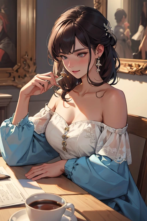 A beautiful woman