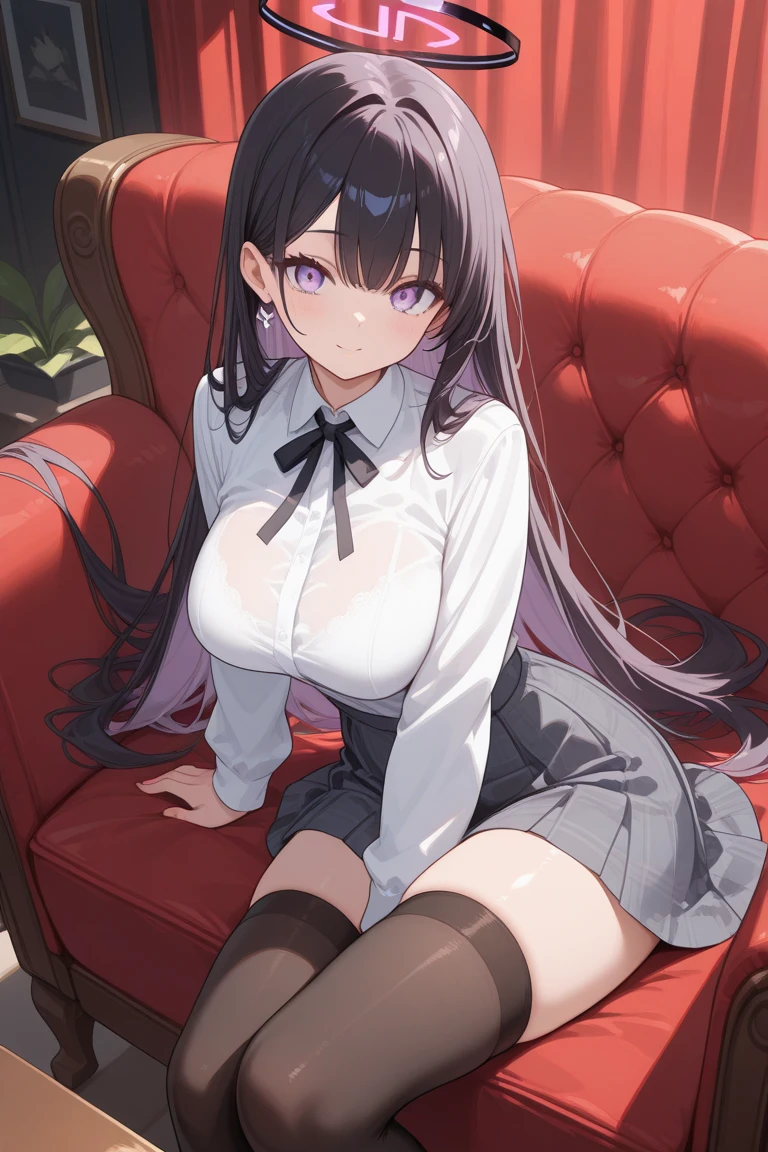 garota vampiro, deitada, peitos grande, Bottom-up angle, roupa medieval semina, roupa justa no corpo anime((best quality)), ((master part)), (circunstanciado), rosto perfeito