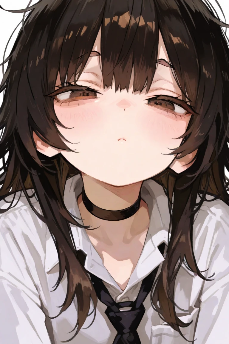 NSFW:1.9. High ponytail:2.4　8 heads　Blowjob　Open your mouth wide and put a big dick in your mouth:1.3　A beautiful woman with a small face and a slender figure　White underwear:1.6　Full body view 　　tall women:1.9 (((Slouching, sweating, glaring　Frowns and flushed cheeks))), (Bare neck, collarbone visible ) (night:1.3. Apartment Room) (((Short black hair ponytail:1.3 Straight hair Sweep your bangs to the side:1.9 Slanted eyes Brown eyes Tall Big breasts Strong Beautiful Cute)))