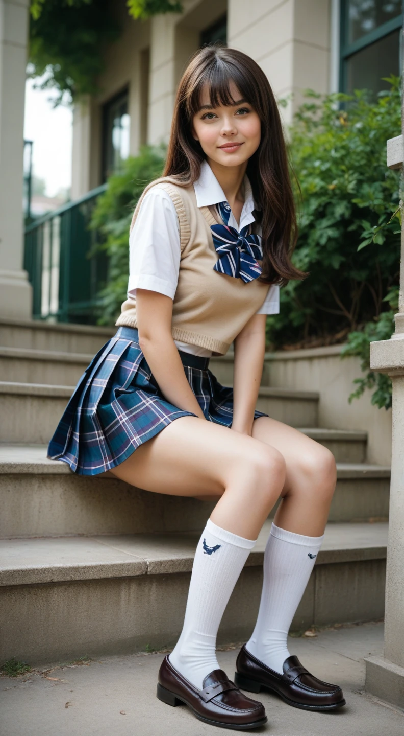 (masterpiece, Highest quality:1.2), 8k, young美しい女の子, 85mm,Official AR RAW Photos,young,Baby Face,clear,Junior high school freshman,very cute,Idol Style,student,Very short hair,10 generationsの少女 ,put your hands behind your back,young,I can see your chest,Flat Chest,Erect nipples,No makeup, Film Grain, chromatic aberration, Sharp focus, Face Light, Bright lighting, 10 generations, Detailed face, ((((((14 year old high school girl))))))、Tight waist,Delicate body,In the classroom at night,Delicate genitals,Genitals are clearly visible,young性器,Wide-open legs,Wide-open legs,Please spread your legs as far as possible,Look at my genitals,Show off your genitals,Feels good,From below,From the ground